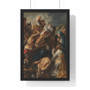 Christ on the Way to Calvary, Jacques Jordaens  ,  Premium Framed Vertical Poster,Christ on the Way to Calvary, Jacques Jordaens  -  Premium Framed Vertical Poster,Christ on the Way to Calvary, Jacques Jordaens  -  Premium Framed Vertical Poster