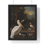 A Pelican and other Birds near a Pool, Known as ‘The Floating Feather’, Melchior d'Hondecoeter  ,  Premium Framed Vertical Poster,A Pelican and other Birds near a Pool, Known as ‘The Floating Feather’, Melchior d'Hondecoeter  -  Premium Framed Vertical Poster,A Pelican and other Birds near a Pool, Known as ‘The Floating Feather’, Melchior d'Hondecoeter  -  Premium Framed Vertical Poster
