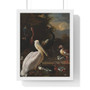  Known as ‘The Floating Feather’, Melchior d'Hondecoeter  -  Premium Framed Vertical Poster,A Pelican and other Birds near a Pool, Known as ‘The Floating Feather’, Melchior d'Hondecoeter  ,  Premium Framed Vertical Poster,A Pelican and other Birds near a Pool, Known as ‘The Floating Feather’, Melchior d'Hondecoeter  -  Premium Framed Vertical Poster,A Pelican and other Birds near a Pool