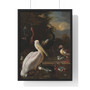   Premium Framed Vertical Poster,A Pelican and other Birds near a Pool, Known as ‘The Floating Feather’, Melchior d'Hondecoeter  -  Premium Framed Vertical Poster,A Pelican and other Birds near a Pool, Known as ‘The Floating Feather’, Melchior d'Hondecoeter  -  Premium Framed Vertical Poster,A Pelican and other Birds near a Pool, Known as ‘The Floating Feather’, Melchior d'Hondecoeter  