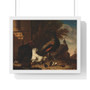 A Hen with Peacocks and a Turkey, Melchior d'Hondecoeter  -  Premium Framed Horizontal Poster,A Hen with Peacocks and a Turkey, Melchior d'Hondecoeter  ,  Premium Framed Horizontal Poster,A Hen with Peacocks and a Turkey, Melchior d'Hondecoeter  -  Premium Framed Horizontal Poster