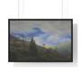 Caspar David Friedrich  Sunburst in the Riesengebirge  ,  Premium Framed Horizontal Poster,Caspar David Friedrich  Sunburst in the Riesengebirge  -  Premium Framed Horizontal Poster