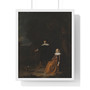 Portrait of a Couple in a Landscape, Gerard Dou  ,  Premium Framed Vertical Poster,Portrait of a Couple in a Landscape, Gerard Dou  -  Premium Framed Vertical Poster,Portrait of a Couple in a Landscape, Gerard Dou  -  Premium Framed Vertical Poster