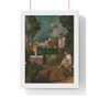 Giorgione's The Tempest  ,  Premium Framed Vertical Poster,Giorgione's The Tempest  -  Premium Framed Vertical Poster
