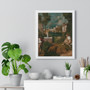 Giorgione's The Tempest  ,  Premium Framed Vertical Poster,Giorgione's The Tempest  -  Premium Framed Vertical Poster