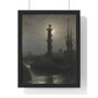 Bogolyubov Rostral column - Premium Framed Vertical Poster,Bogolyubov Rostral column , Premium Framed Vertical Poster