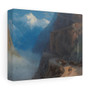 Ivan Ayvazovsky’s From Mleta to Gudauri , Stretched Canvas,Ivan Ayvazovsky’s From Mleta to Gudauri - Stretched Canvas