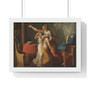 Jacques Louis David Lictors bring to Brutus the bodies of his sons  ,  Premium Framed Horizontal Poster,Jacques Louis David Lictors bring to Brutus the bodies of his sons  -  Premium Framed Horizontal Poster