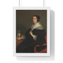 Portrait of a Woman, Gerard van Honthorst  ,  Premium Framed Vertical Poster,Portrait of a Woman, Gerard van Honthorst  -  Premium Framed Vertical Poster,Portrait of a Woman, Gerard van Honthorst  -  Premium Framed Vertical Poster