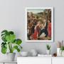 The Adoration of the Magi, Geertgen tot Sint Jans  ,  Premium Framed Vertical Poster,The Adoration of the Magi, Geertgen tot Sint Jans  -  Premium Framed Vertical Poster,The Adoration of the Magi, Geertgen tot Sint Jans  -  Premium Framed Vertical Poster