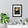 Judith Leyster  portrait of a woman in millstone collar and winged diadem cap   -   Premium Framed Vertical Poster,Judith Leyster  portrait of a woman in millstone collar and winged diadem cap   ,   Premium Framed Vertical Poster