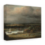 Wide River Landscape ca. 1648–49 Philips Koninck Dutch  ,  Stretched Canvas,Wide River Landscape ca. 1648–49 Philips Koninck Dutch  -  Stretched Canvas