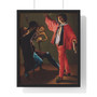 Judith Leyster, Dutch (active Haarlem and Amsterdam) The Last Drop (The Gay Cavalier)  -   Premium Framed Vertical Poster,Judith Leyster, Dutch (active Haarlem and Amsterdam) The Last Drop (The Gay Cavalier)  -   Premium Framed Vertical Poster,Judith Leyster, Dutch (active Haarlem and Amsterdam) The Last Drop (The Gay Cavalier)  ,   Premium Framed Vertical Poster