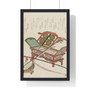 Paardenstaart-haar, Katsushika Hokusai  -  Premium Framed Vertical Poster,Paardenstaart,haar, Katsushika Hokusai  ,  Premium Framed Vertical Poster,Paardenstaart-haar, Katsushika Hokusai  -  Premium Framed Vertical Poster