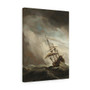 A ship on the high seas in a flying storm, known as 'The wind gust', Willem van de Velde (II)  ,  Stretched Canvas,A ship on the high seas in a flying storm, known as 'The wind gust', Willem van de Velde (II)  -  Stretched Canvas,A ship on the high seas in a flying storm, known as 'The wind gust', Willem van de Velde (II)  -  Stretched Canvas