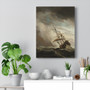 A ship on the high seas in a flying storm, known as 'The wind gust', Willem van de Velde (II)  -  Stretched Canvas,A ship on the high seas in a flying storm, known as 'The wind gust', Willem van de Velde (II)  ,  Stretched Canvas,A ship on the high seas in a flying storm, known as 'The wind gust', Willem van de Velde (II)  -  Stretched Canvas
