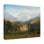 Albert Bierstadt, The Rocky Mountains, Lander's Peak , Stretched Canvas,Albert Bierstadt, The Rocky Mountains, Lander's Peak - Stretched Canvas,Albert Bierstadt, The Rocky Mountains, Lander's Peak - Stretched Canvas