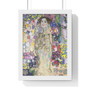 Gustav Klimt's Portrait of Maria Munk ,  Premium Framed Vertical Poster,Gustav Klimt's Portrait of Maria Munk -  Premium Framed Vertical Poster