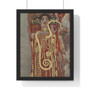 Gustav Klimt's Hygieia  ,  Premium Framed Vertical Poster,Gustav Klimt's Hygieia  -  Premium Framed Vertical Poster
