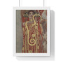 Gustav Klimt's Hygieia  ,  Premium Framed Vertical Poster,Gustav Klimt's Hygieia  -  Premium Framed Vertical Poster