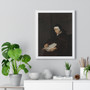 Old Woman Contemplating, Gabriel Metsu  -  Premium Framed Vertical Poster,Old Woman Contemplating, Gabriel Metsu  -  Premium Framed Vertical Poster,Old Woman Contemplating, Gabriel Metsu  ,  Premium Framed Vertical Poster