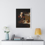   Premium Framed Vertical Poster,Old Woman Praying, Known as 'Prayer Without End', Nicolaes Maes  -  Premium Framed Vertical Poster,Old Woman Praying, Known as 'Prayer Without End', Nicolaes Maes  -  Premium Framed Vertical Poster,Old Woman Praying, Known as 'Prayer Without End', Nicolaes Maes  