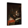 Young Woman at the Cradle, Nicolaes Maes  -  Stretched Canvas,Young Woman at the Cradle, Nicolaes Maes  -  Stretched Canvas,Young Woman at the Cradle, Nicolaes Maes  ,  Stretched Canvas