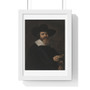 Frans Hals, Portrait of a Man Holding a Watch  -  Premium Framed Vertical Poster,Frans Hals, Portrait of a Man Holding a Watch  ,  Premium Framed Vertical Poster,Frans Hals, Portrait of a Man Holding a Watch  -  Premium Framed Vertical Poster