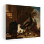 A Hen with Peacocks and a Turkey, Melchior d'Hondecoeter  ,  Stretched Canvas,A Hen with Peacocks and a Turkey, Melchior d'Hondecoeter  -  Stretched Canvas,A Hen with Peacocks and a Turkey, Melchior d'Hondecoeter  -  Stretched Canvas