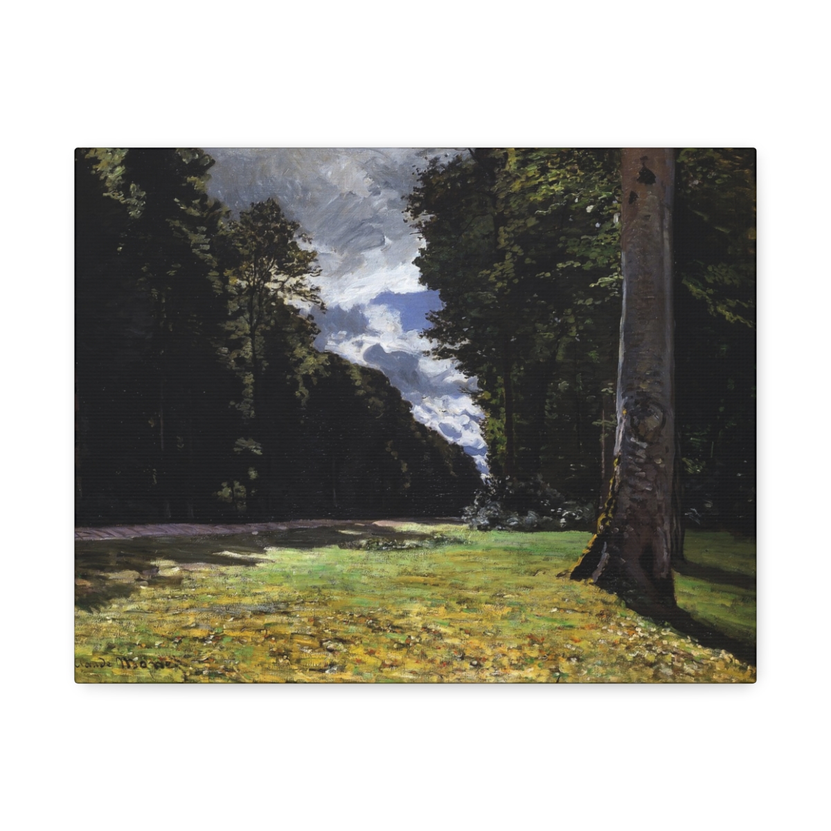 Le Pavé de Chailly in the Forest of Fontainebleau (Monet), in