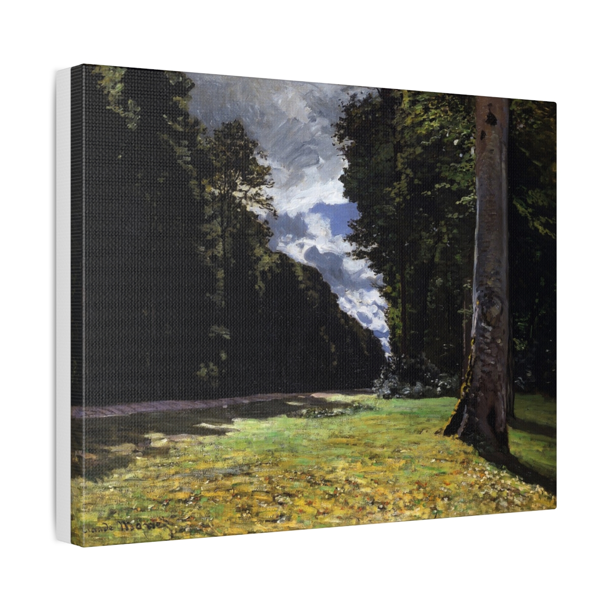 Le Pavé de Chailly in the Forest of Fontainebleau (Monet), in