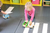 Large interlocking foam play mats for children and nurseries - Zebra Crossing - interlocking view 2