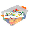 100 interlocking plastic discs construction set for kids