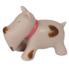 brown dog shaped bath toy squirter for kids