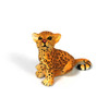 4 piece small world leopard  family toys for children and nursery schools - view 1