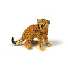 4 piece small world leopard  family toys for children and nursery schools - view 2