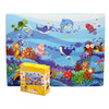 12 piece sea world interactive play mat for babies, children and nursery schools - mat view 2