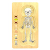 Skeleton wooden jigsaw (boy)