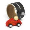 childrens road tape and wooden toy car - main