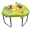 Green Tuff Tray and Stand for children, nurseries and parents