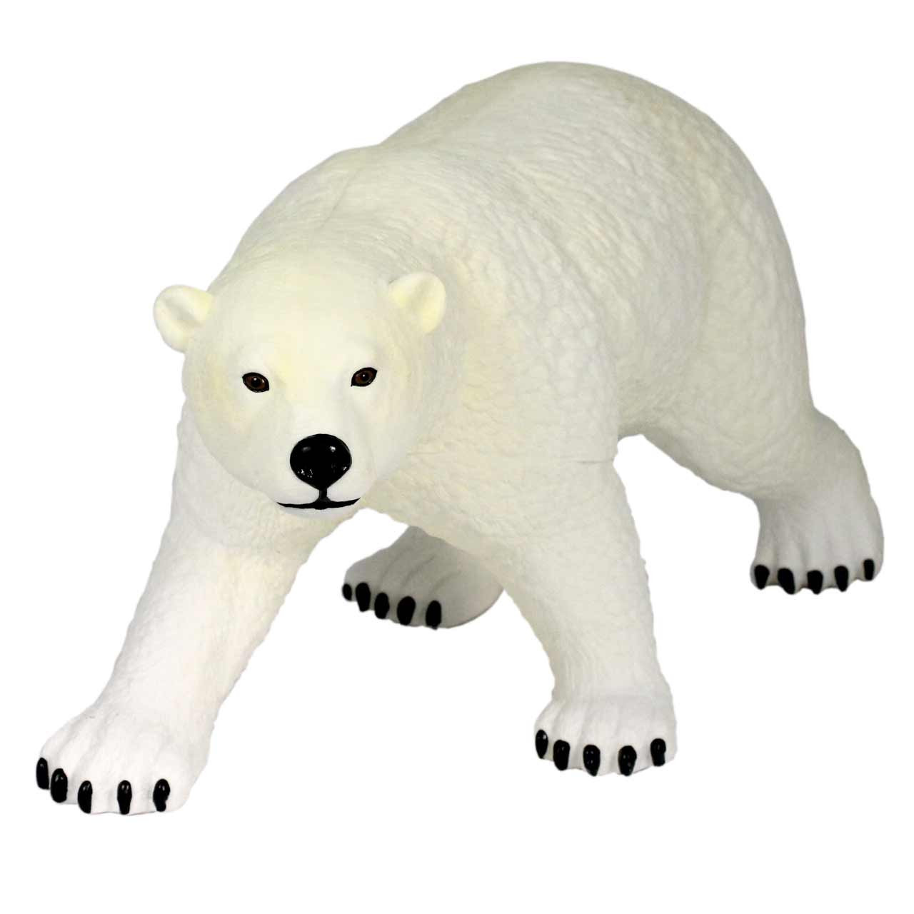 Plastic polar hot sale bear figurines