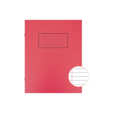 Silvine Red 229x178mm Ruled Exercise Books (Pack of 10)