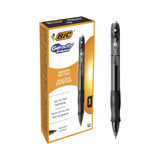 BIC Gel-ocity Original Black Medium Gel Pen (Pack of 12)
