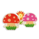 Small World Fairy Wooden Figures set for children - Close-up view 3
