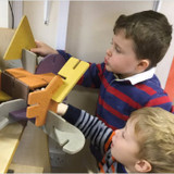 U-NU 35 piece various colours construction set