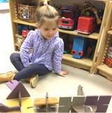 U-NU 35 piece various colours construction set