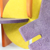 U-NU 70 piece various colours construction set