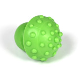 Four colorful domed rubber stamps for kids, perfect for arts and crafts projects and school activities. green view