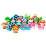 Small World Pirates & Knights Wooden Figures set for children - Main view