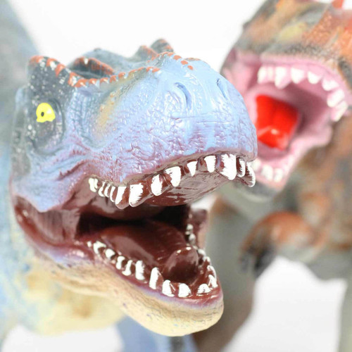close up f our toy T-rex toy